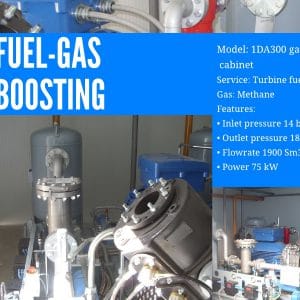 Fuel-gas-boosting